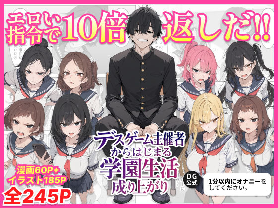 【ちくびはんたー】デスゲーム主催者からはじまる学園生活成り上がり｜辱め