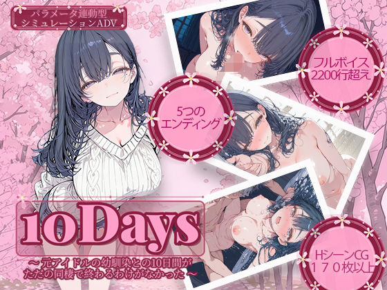 【電脳ヒロインズ】10Days 〜元アイドルの幼馴染との10日間がただの同棲で終わるわけがなかった〜｜制服