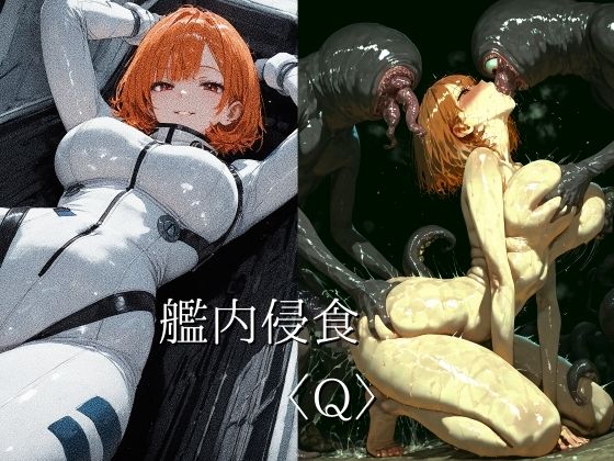 【ショックしゅう】艦内侵食〈Q〉｜触手