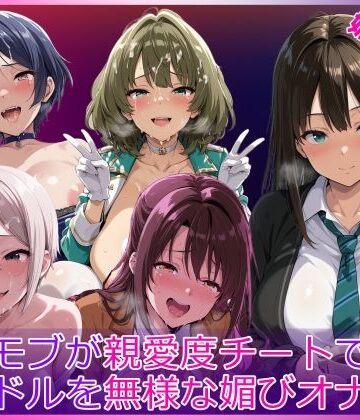 【HUMILI AI】モブが親愛度チートでアイドルを無様な媚びオナホ化｜辱め