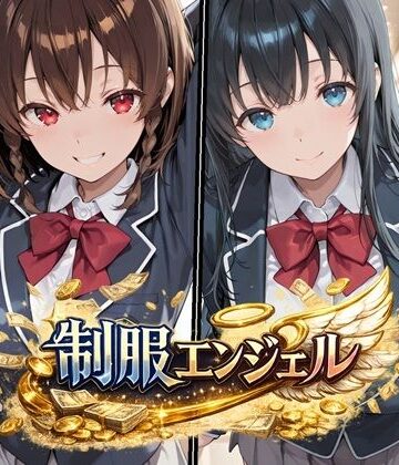 【かにたま堂】制服エンジェル 〜秘密のバイトでJ●姉妹が堕ちる話〜｜制服
